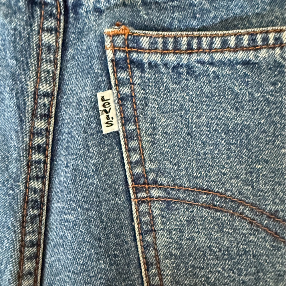 Vintage Levi’s Size 10 Denim Skort 90s - Picture 5 of 6